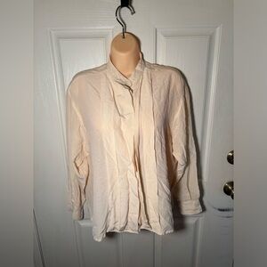 100% pure silk Calvin Klein blouse